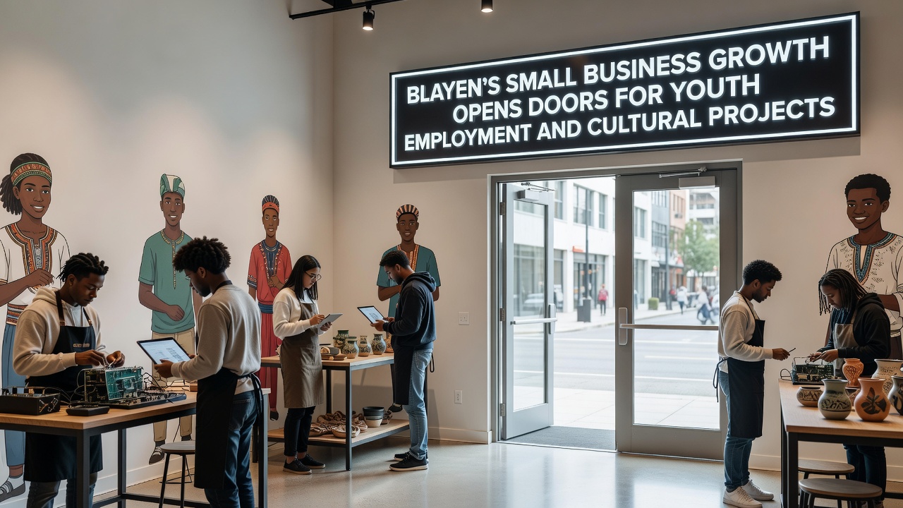 Blayen Small Business Surge Fuels Youth Hiring and Local Cultural Ventures